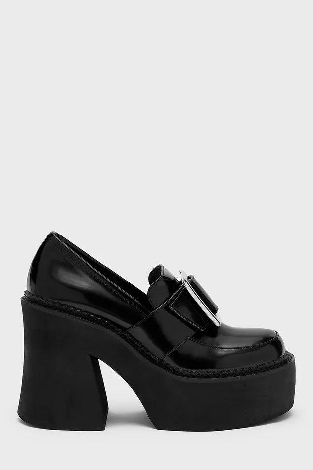 Women Heels Killstar Fright Club Loafer