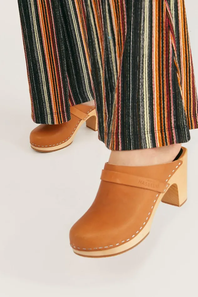 Women Heels Wedges Free People Slip In Classic Clog Nature