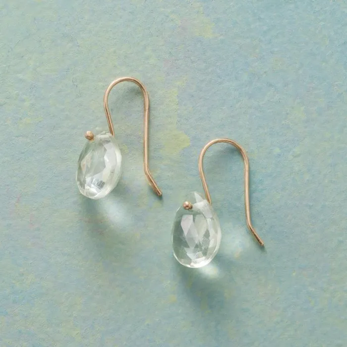 Women Hint Of Green Amethyst Earrings Sundance Catalog Earrings