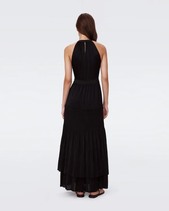 Women Hugo Dress Black DVF Dresses