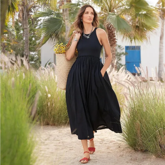 Women Idalia Dress Petite Black Sundance Catalog Dresses and Jumpsuits