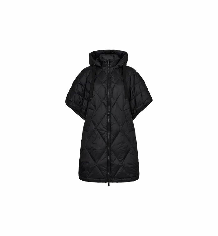 Women Jackets and Coats MOS MOSH MMFaisa Down Poncho Black