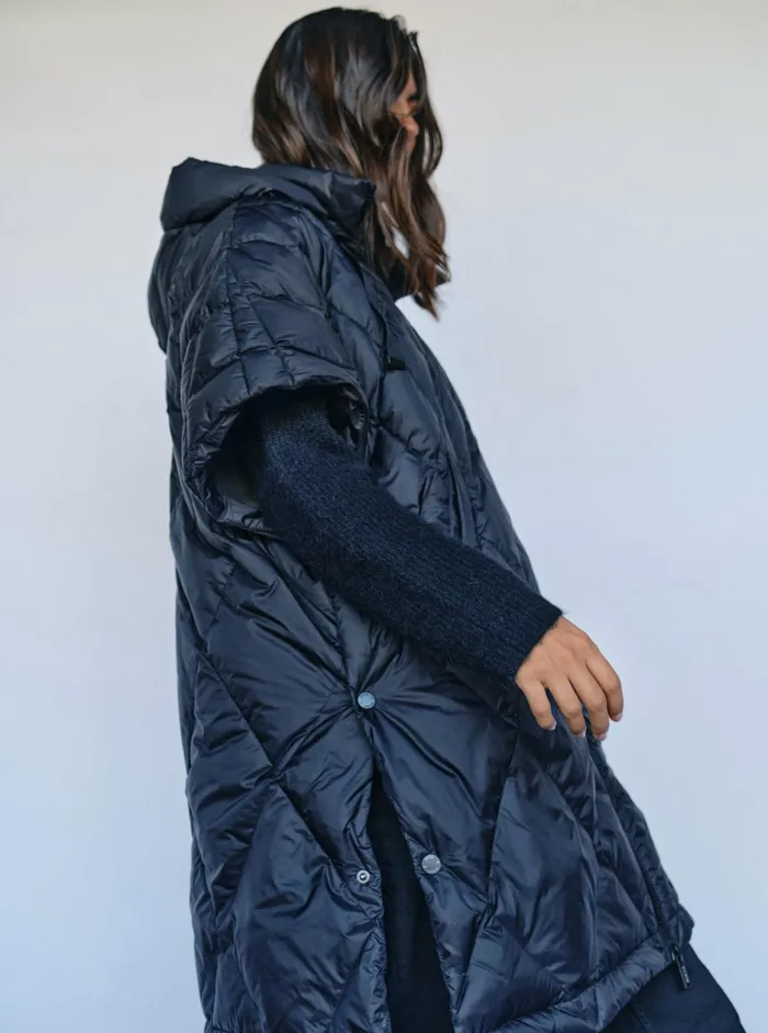 Women Jackets and Coats MOS MOSH MMFaisa Down Poncho Black