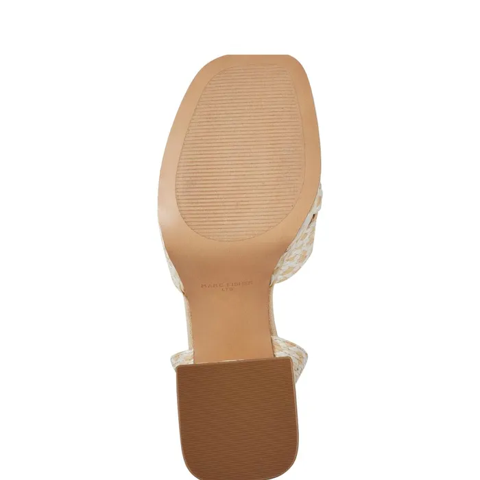 Women Janie Platform Sandal Light Natural Marc Fisher Sandals