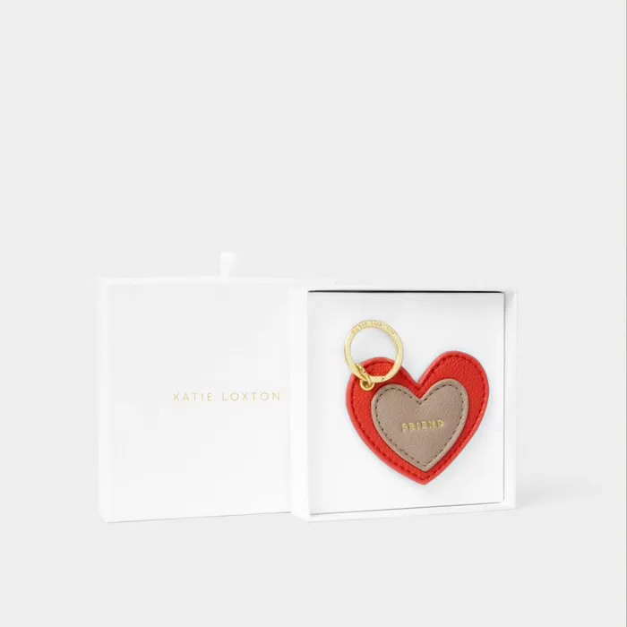 Women Keyrings Katie Loxton Friend039 From The Heart Boxed Keyring