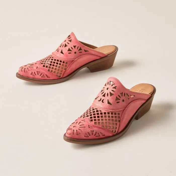 Women Krevo Mule Red Sundance Catalog Shoes Women Krevo Mule Red Sundance Catalog Shoes