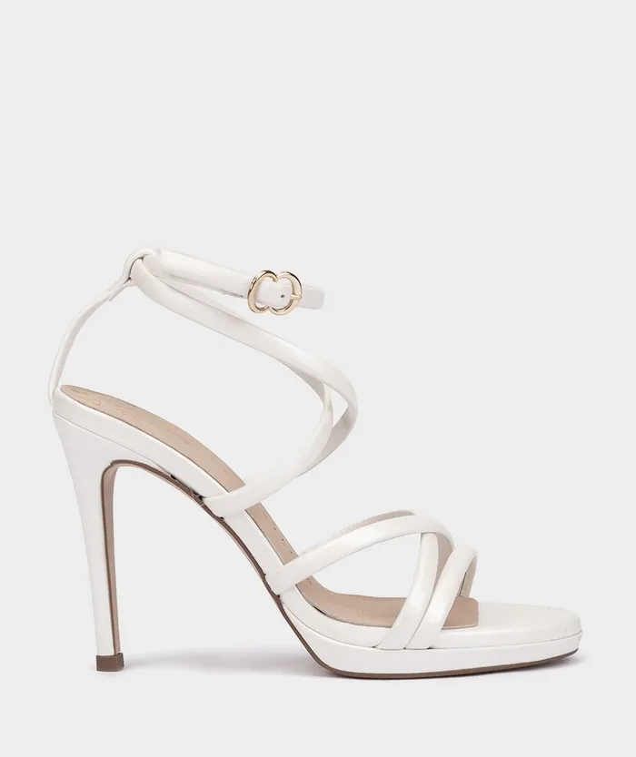 Women Las Vegas White 8211 Heeled Sandals Pedro Miralles