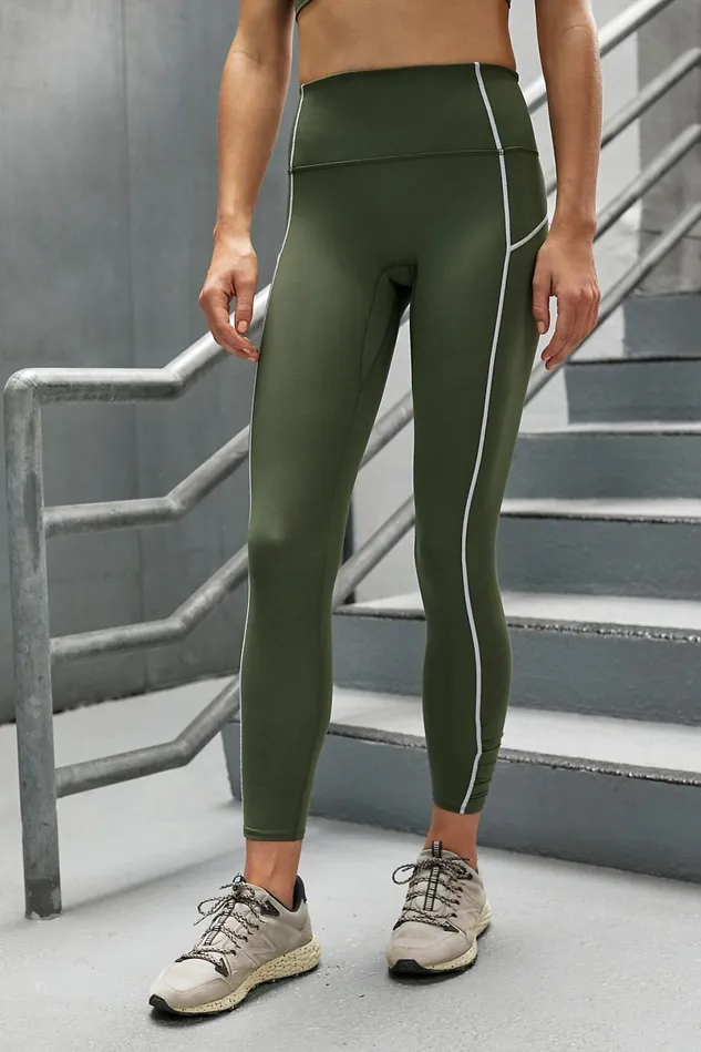 Women Leggings Free People HighRise 78 You039re A Peach Leggings Secret Moss