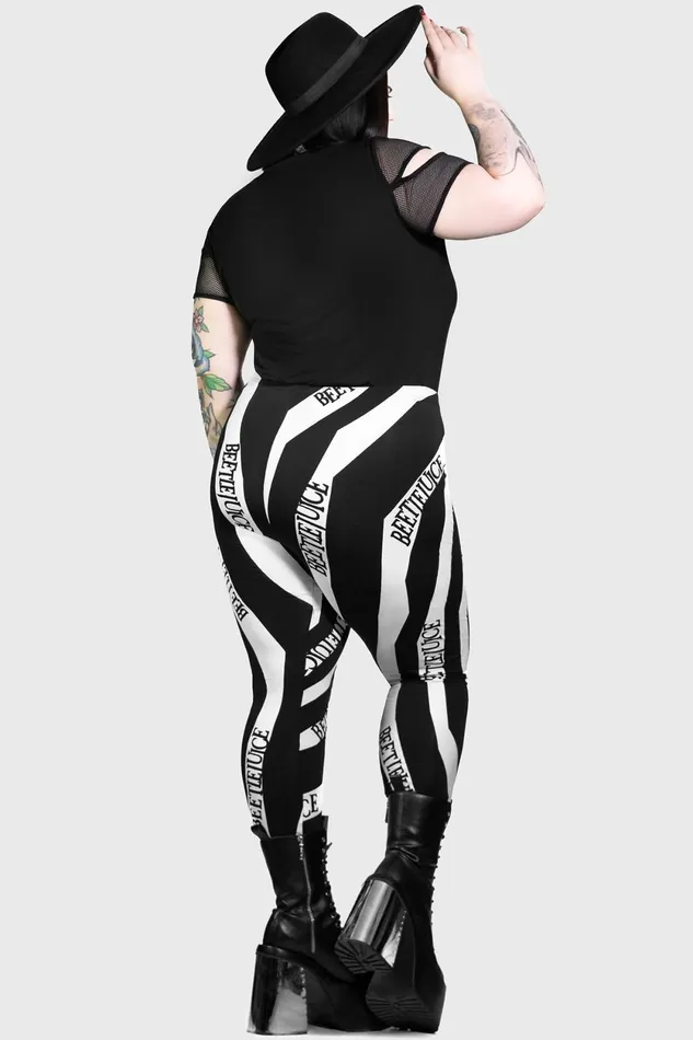 Women Leggings Killstar Vertigo Spiral Leggings