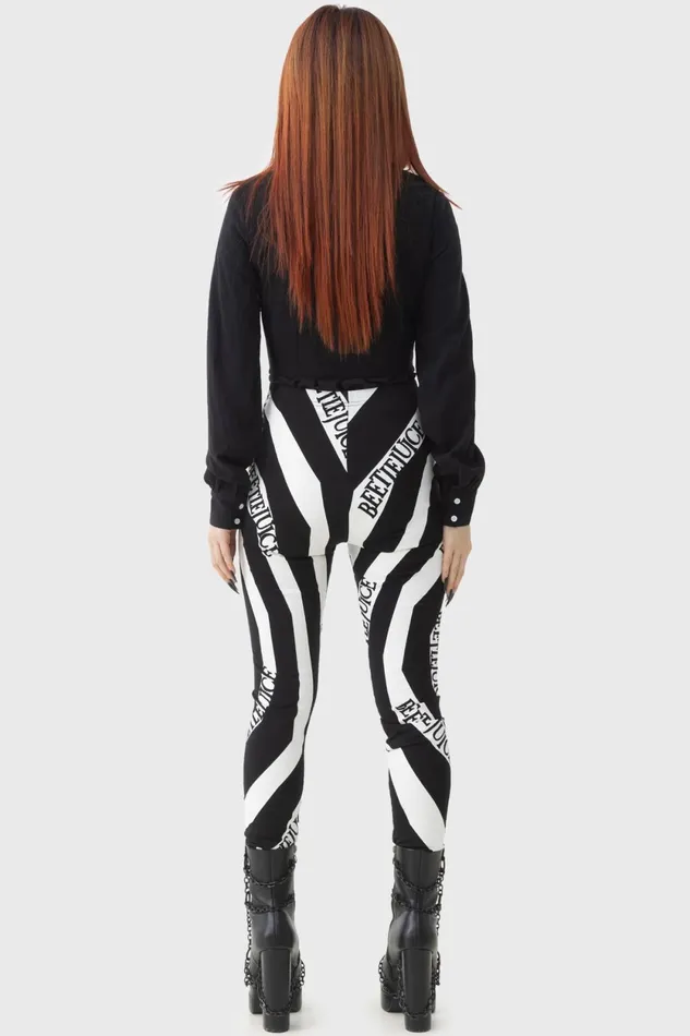 Women Leggings Killstar Vertigo Spiral Leggings