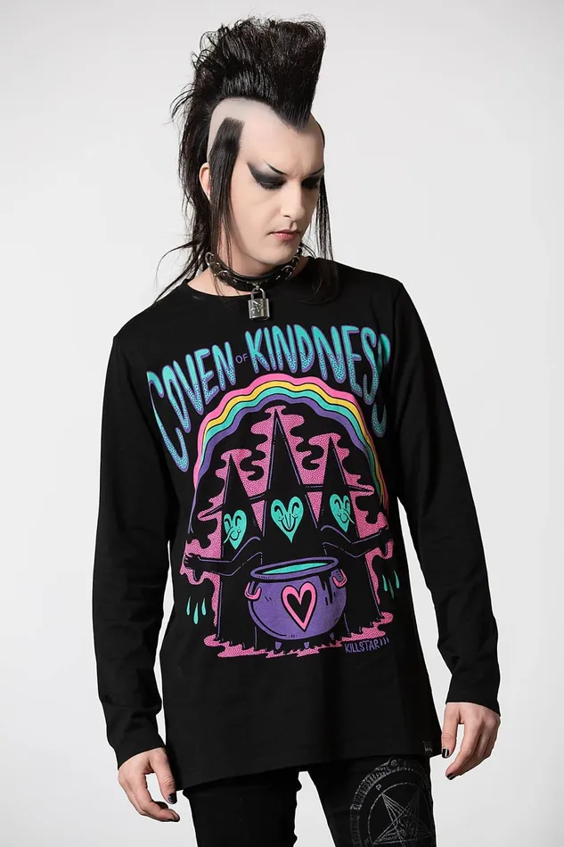 Women Long Sleeves Killstar Coven Of Kindness Long Sleeve Top