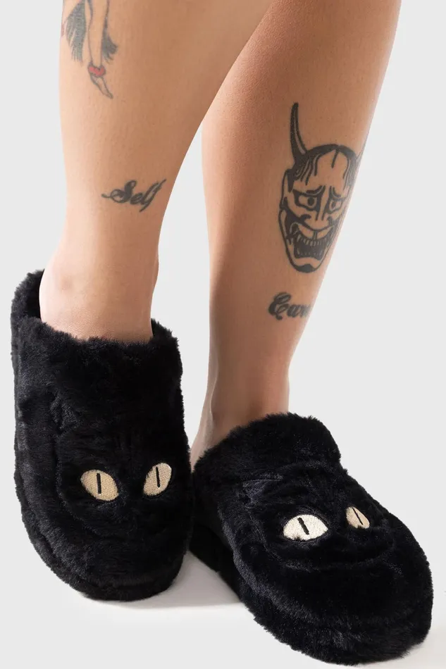 Women Loungewear Killstar Familiar Woods Slippers