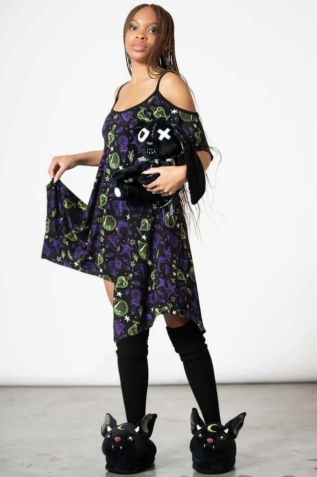 Women Loungewear Killstar Magic Slumber Lounge Dress