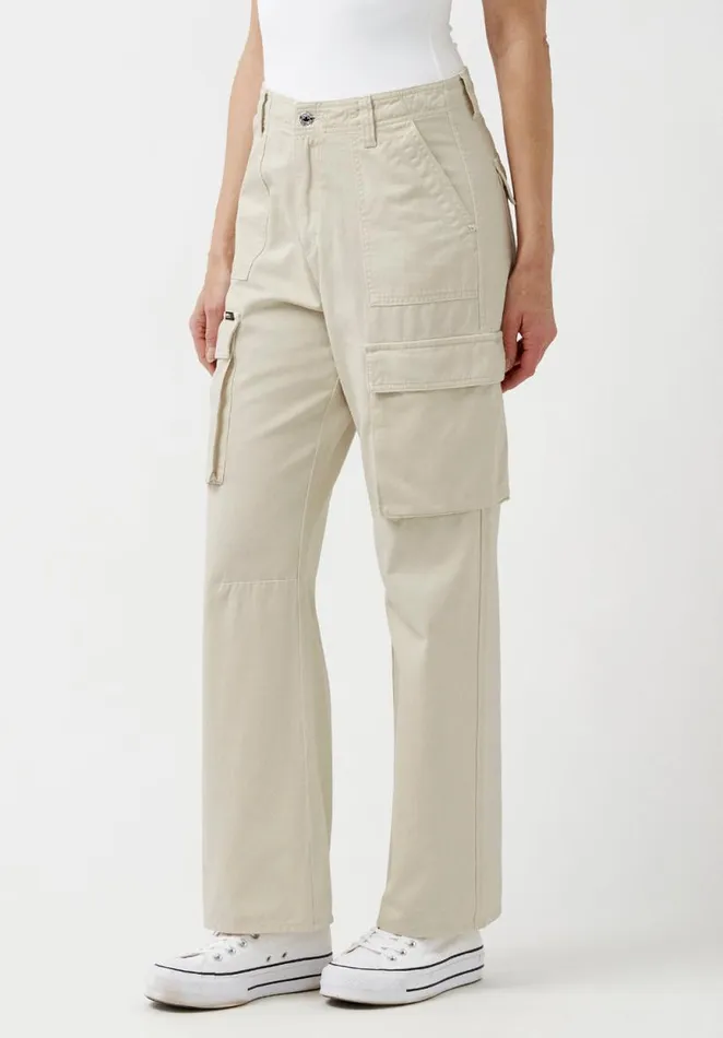 Women Low Rise Straight Gia Black Cargo Pants Black Buffalo David Bitton Pants