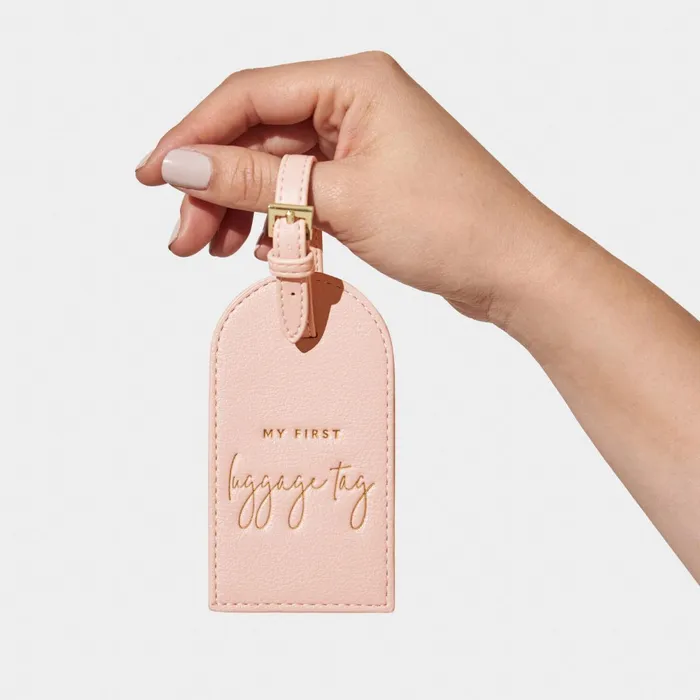 Women Luggage Tags Katie Loxton Children039s My First Luggage Tag 8211 Pink