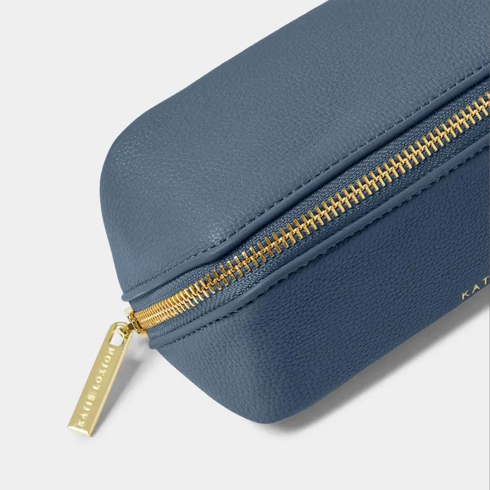 Women Makeup and Wash Bags Katie Loxton Small Personalised Makeup Bag In Navy