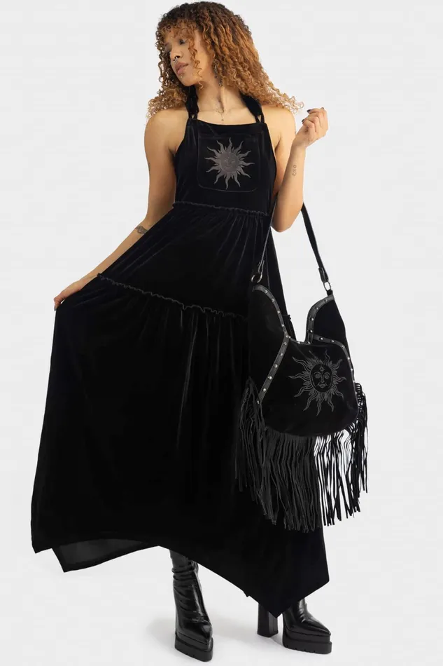 Women Maxi Killstar Ascended Maxi Pinafore Dress