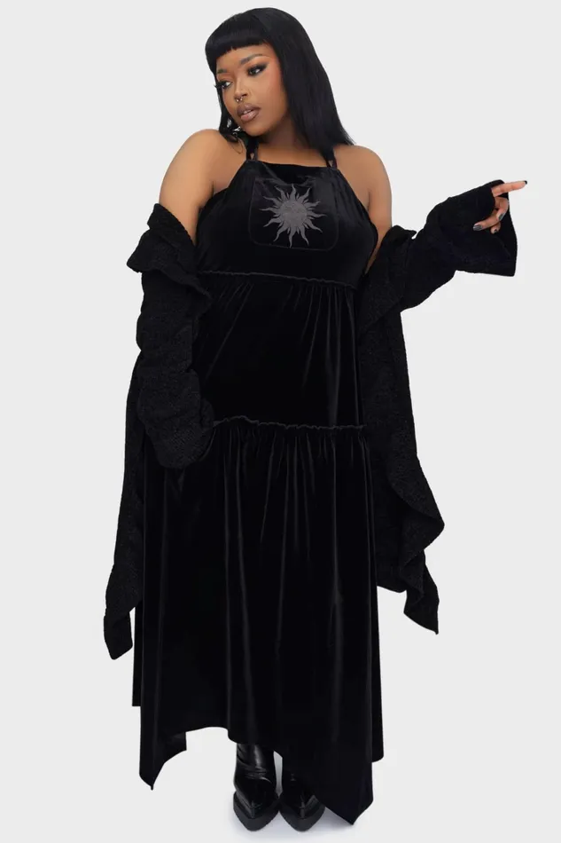 Women Maxi Killstar Ascended Maxi Pinafore Dress