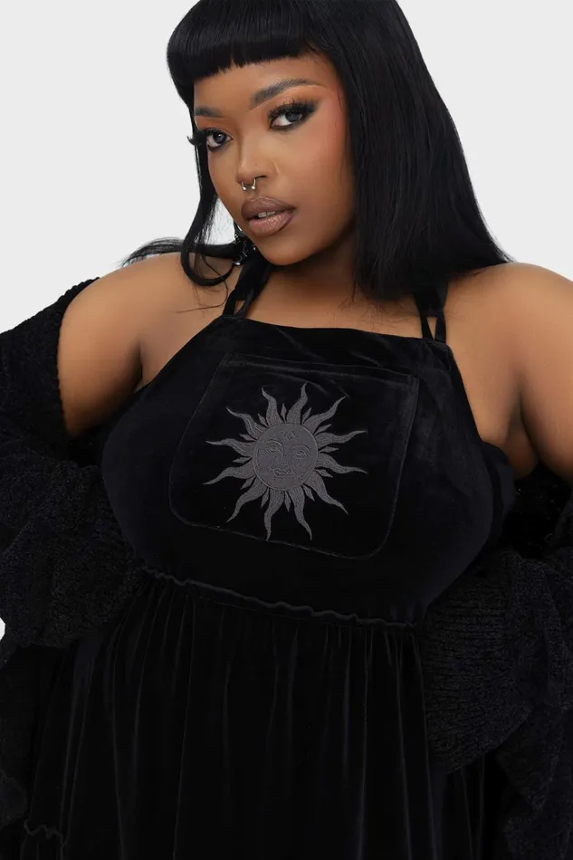 Women Maxi Killstar Ascended Maxi Pinafore Dress
