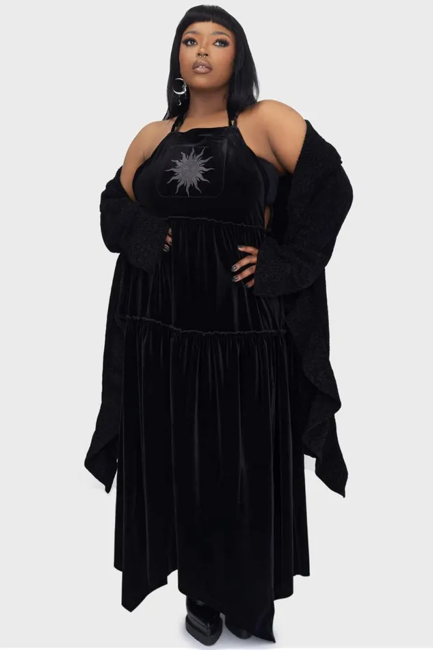Women Maxi Killstar Ascended Maxi Pinafore Dress