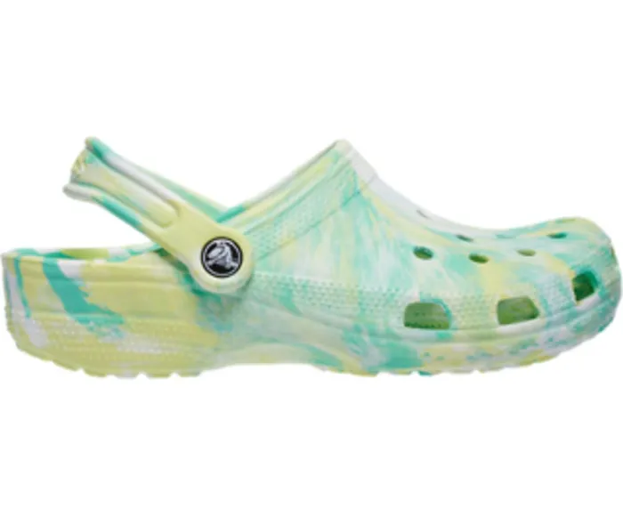 WomenMen Classic Marbled Clog Pistachio Multi Crocs Clogs