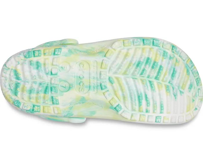 WomenMen Classic Marbled Clog Pistachio Multi Crocs Clogs