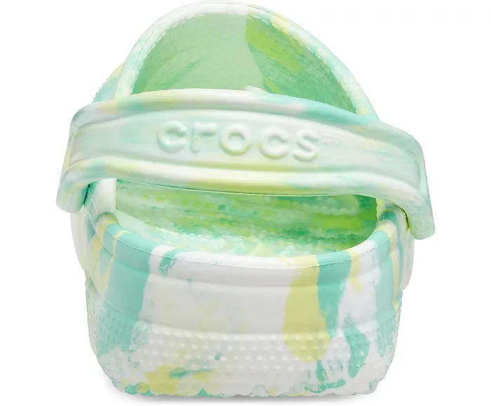 WomenMen Classic Marbled Clog Pistachio Multi Crocs Clogs