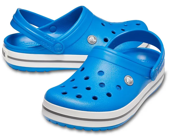 WomenMen Crocband Clog Bright Cobalt Charcoal Crocs Clogs