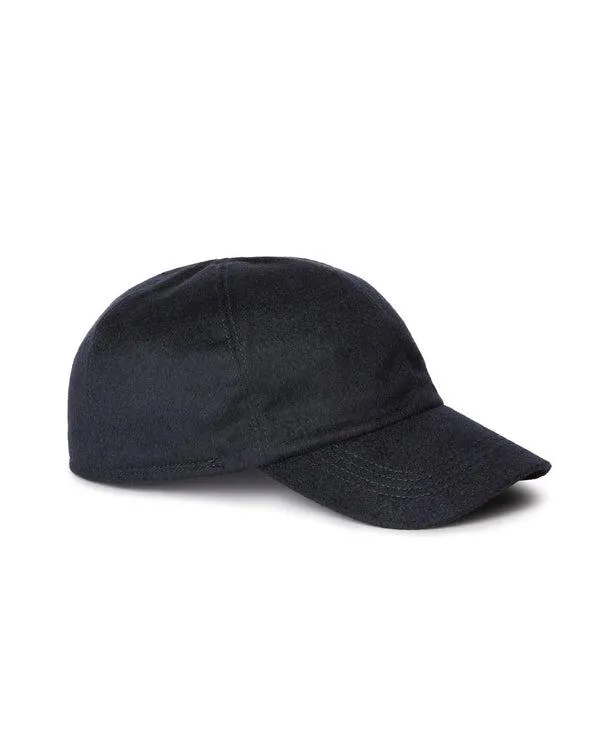 WomenMen Unisex Cashmere CapIn Navy Blue Navy Blue NPeal Hats