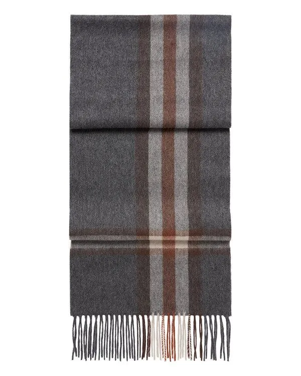 WomenMen Unisex Cashmere Check ScarfIn Amber Orange Amber Orange NPeal Cashmere Scarves WomenMen Unisex Cashmere Check ScarfIn Amber Orange Amber Orange NPeal Cashmere Scarves