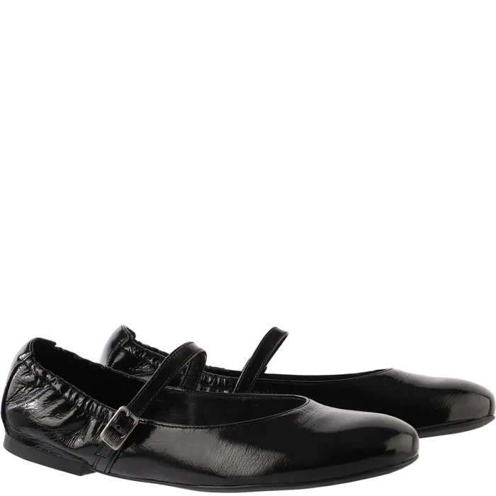 Women Michelle Ballerinas Black HGL Ballerinas