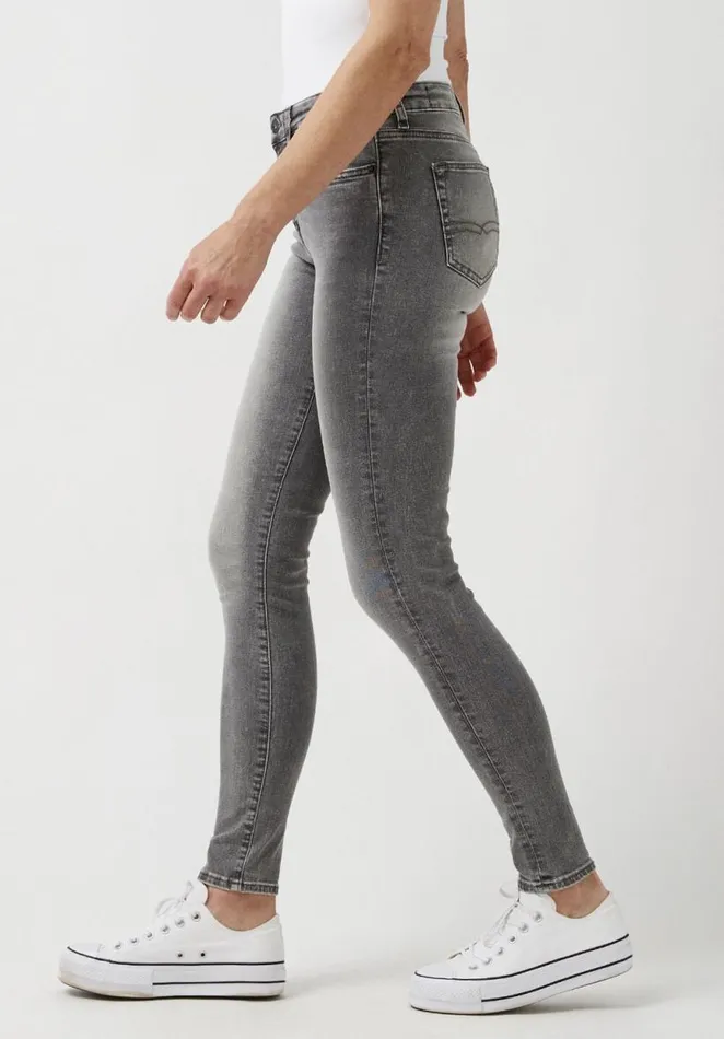 Women Mid Rise Skinny Alexa Carbon Jeans Light Carbon Buffalo David Bitton Mid Rise Skinny Alexa