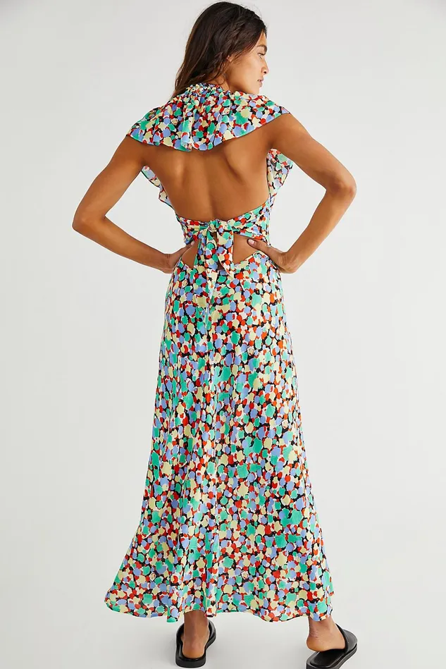 Women Midi Dresses Free People Tabitha Midi Dress Micro Shell