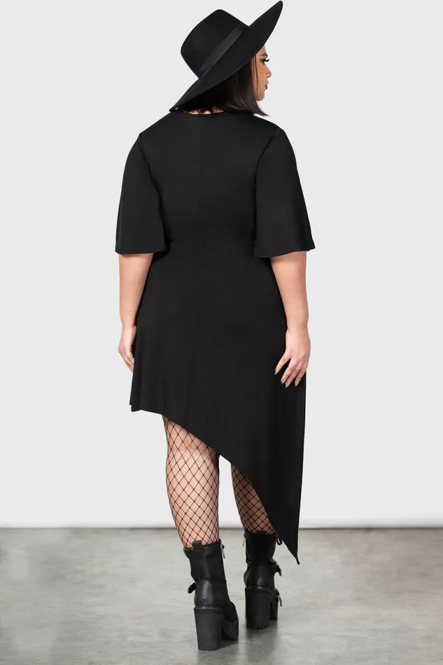 Women Midi Killstar Maple Asymmetric Dress