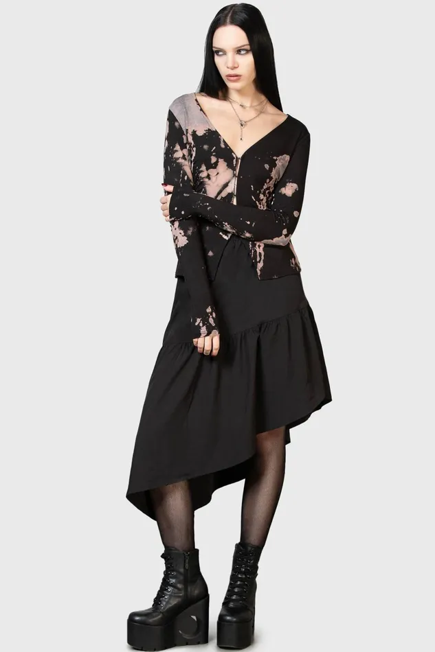 Women Midi Skirts Killstar Othalo Midi Skirt