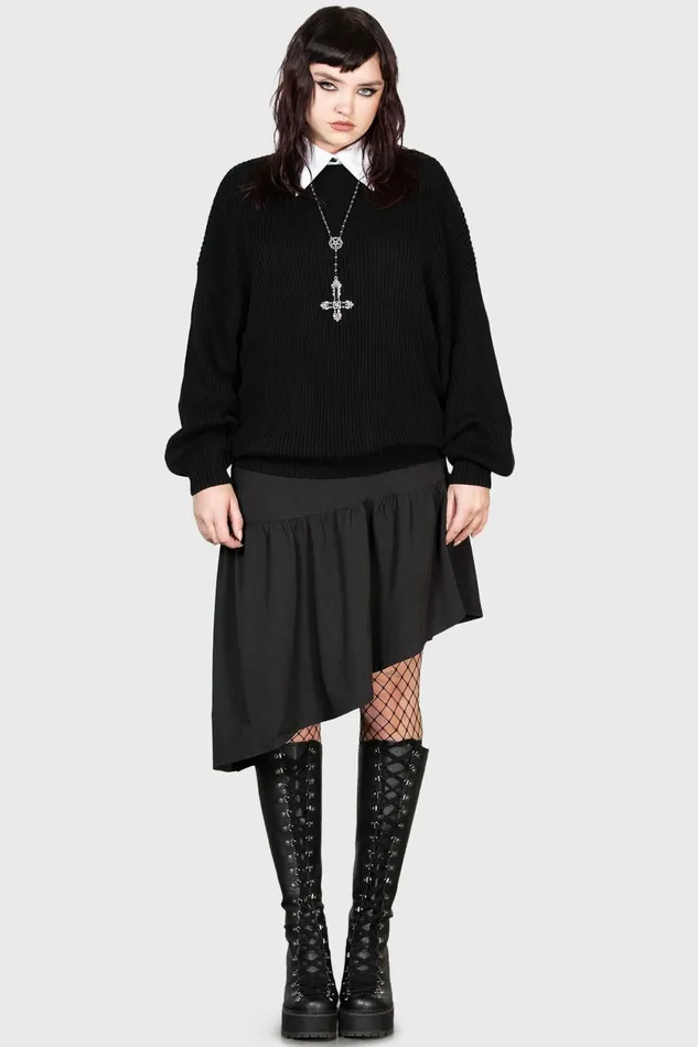 Women Midi Skirts Killstar Othalo Midi Skirt