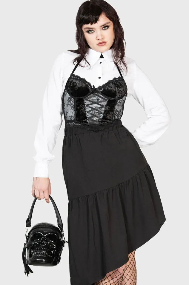 Women Midi Skirts Killstar Othalo Midi Skirt