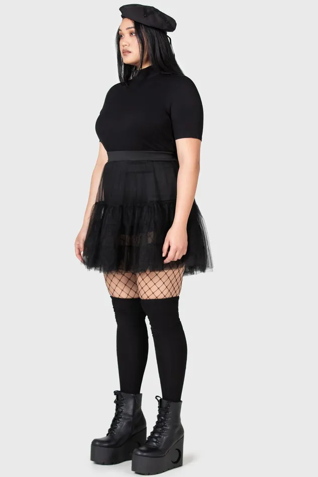 Women Mini Skirts Killstar Dance All Night Mini Skirt
