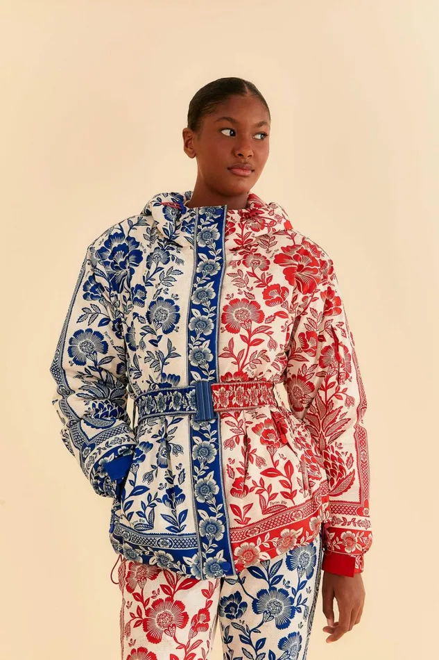 Women Mixed Pineapple Garden Ski Jacket Pineapple Garden FARM Rio Puffer Jackets Women Mixed Pineapple Garden Ski Jacket Pineapple Garden FARM Rio Puffer Jackets