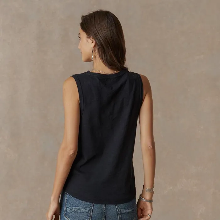 Women Mollie Tank Black Sundance Catalog Tops Women Mollie Tank Black Sundance Catalog Tops