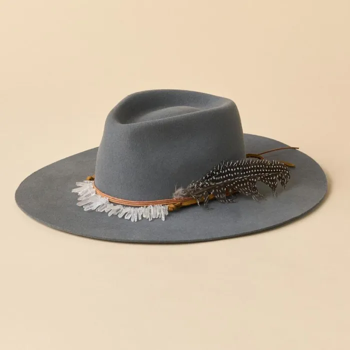 Women Montana Crystal Hat Chambray Sundance Catalog Hats