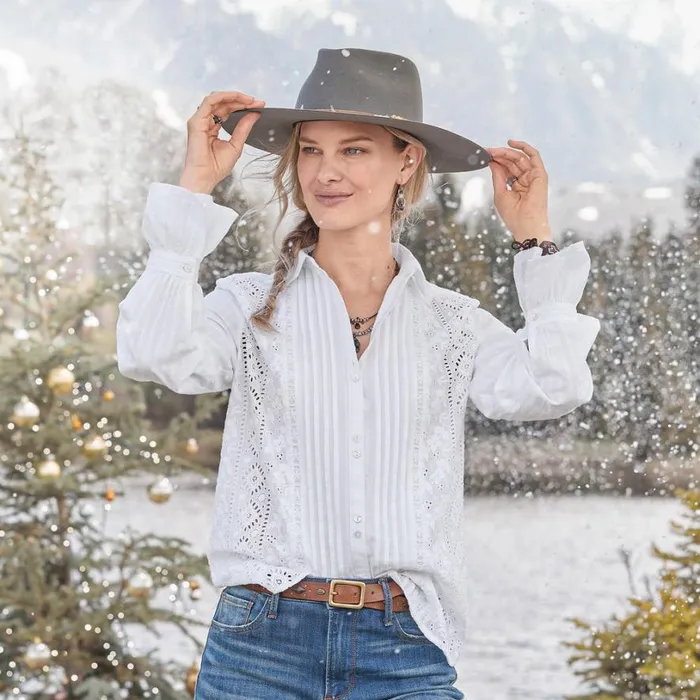 Women Montana Crystal Hat Chambray Sundance Catalog Hats Women Montana Crystal Hat Chambray Sundance Catalog Hats