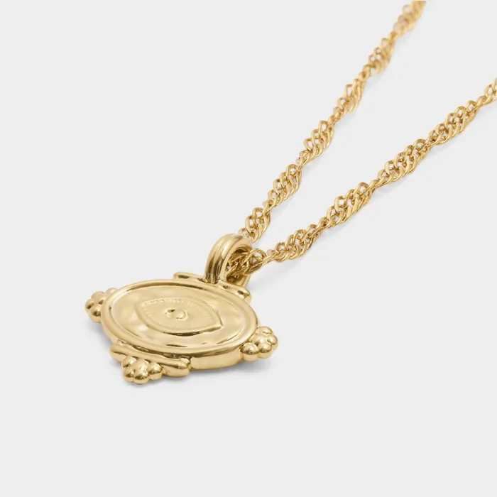 Women Necklaces Katie Loxton Protection039 Waterproof Gold Charm Necklace