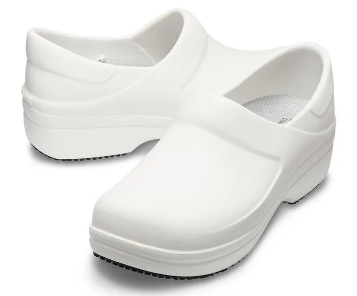 Women Neria Pro II Clog White Crocs Clogs