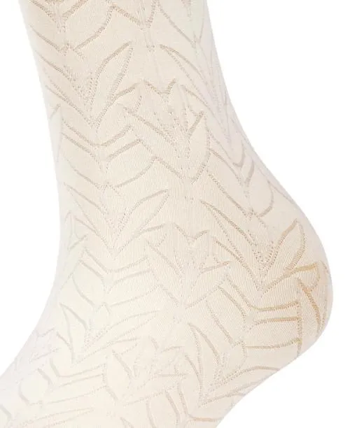 Women Nile Jewel 40 DEN Women Kneehigh Socks Pearl FALKE Fullyfashioned Stockings