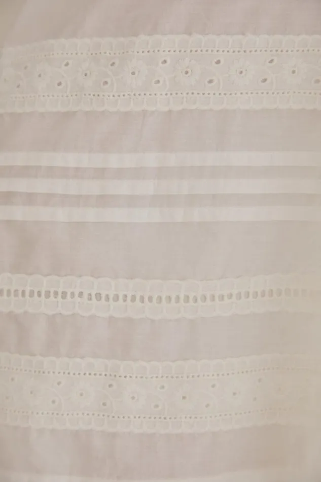 Women OffWhite Square Neckline Blouse Offwhite FARM Rio Blouses