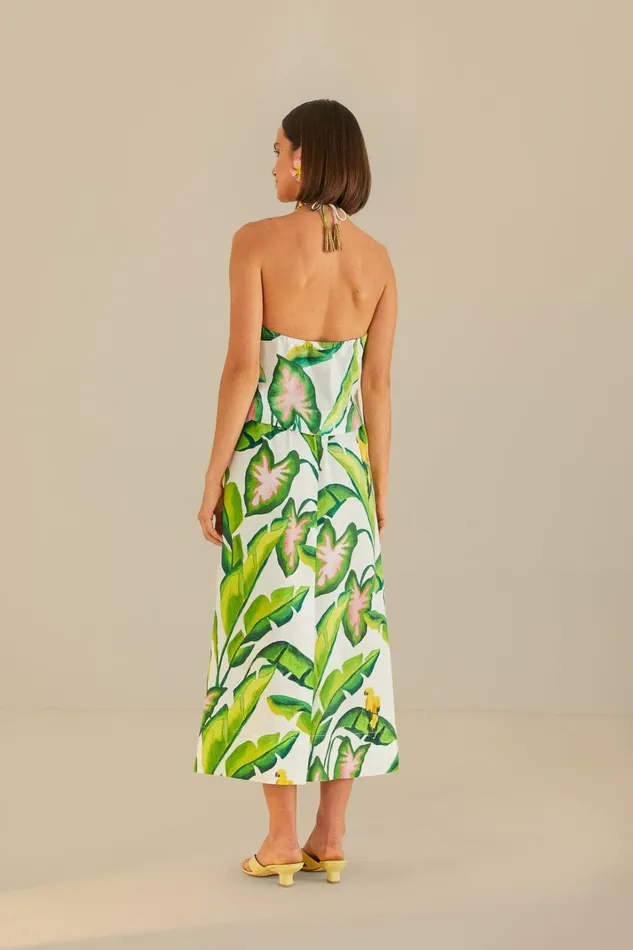Women OffWhite Summer Foliage Skirt Summer Foliage Offwhite FARM Rio Skirts