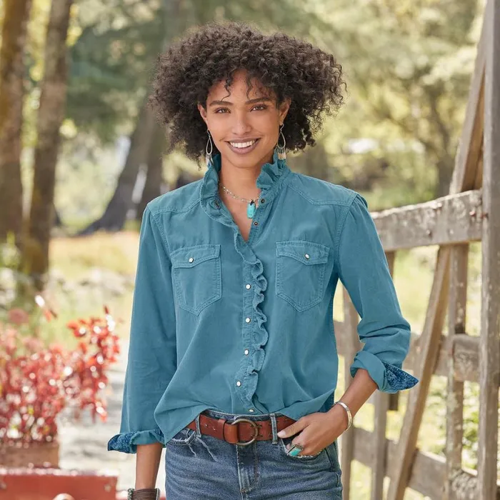 Women Ombeline Corduroy Shirt Petite Marshmallow Sundance Catalog Petite Styles Women Ombeline Corduroy Shirt Petite Marshmallow Sundance Catalog Petite Styles