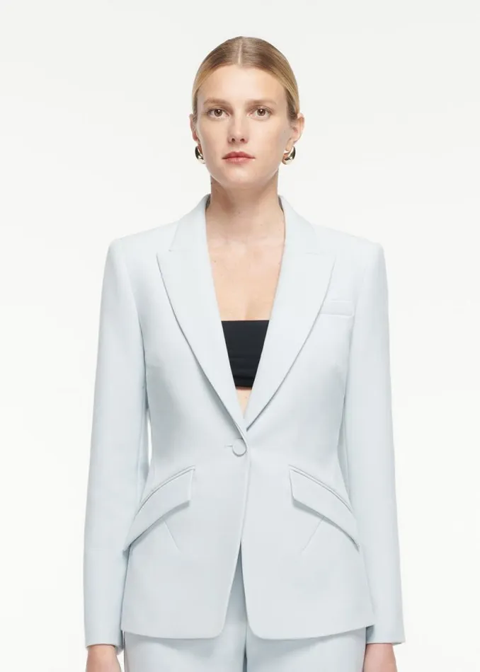 Women Outerwear Roland Mouret Tailored Crepe Jacket