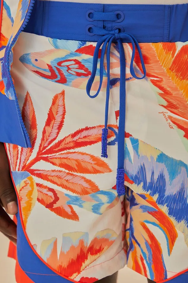 Women Painted Sea Shorts Painted Sea FARM Rio Shorts